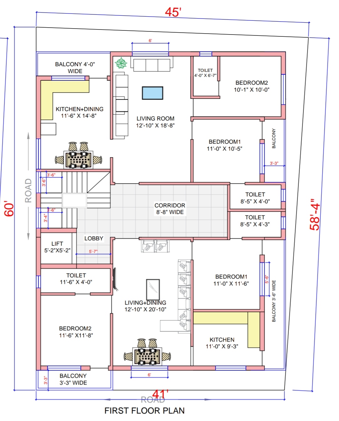45x60 Elevation Design Indore 45 60 House Plan India 45x60 Elevation Design Indore 45 60 House Plan India