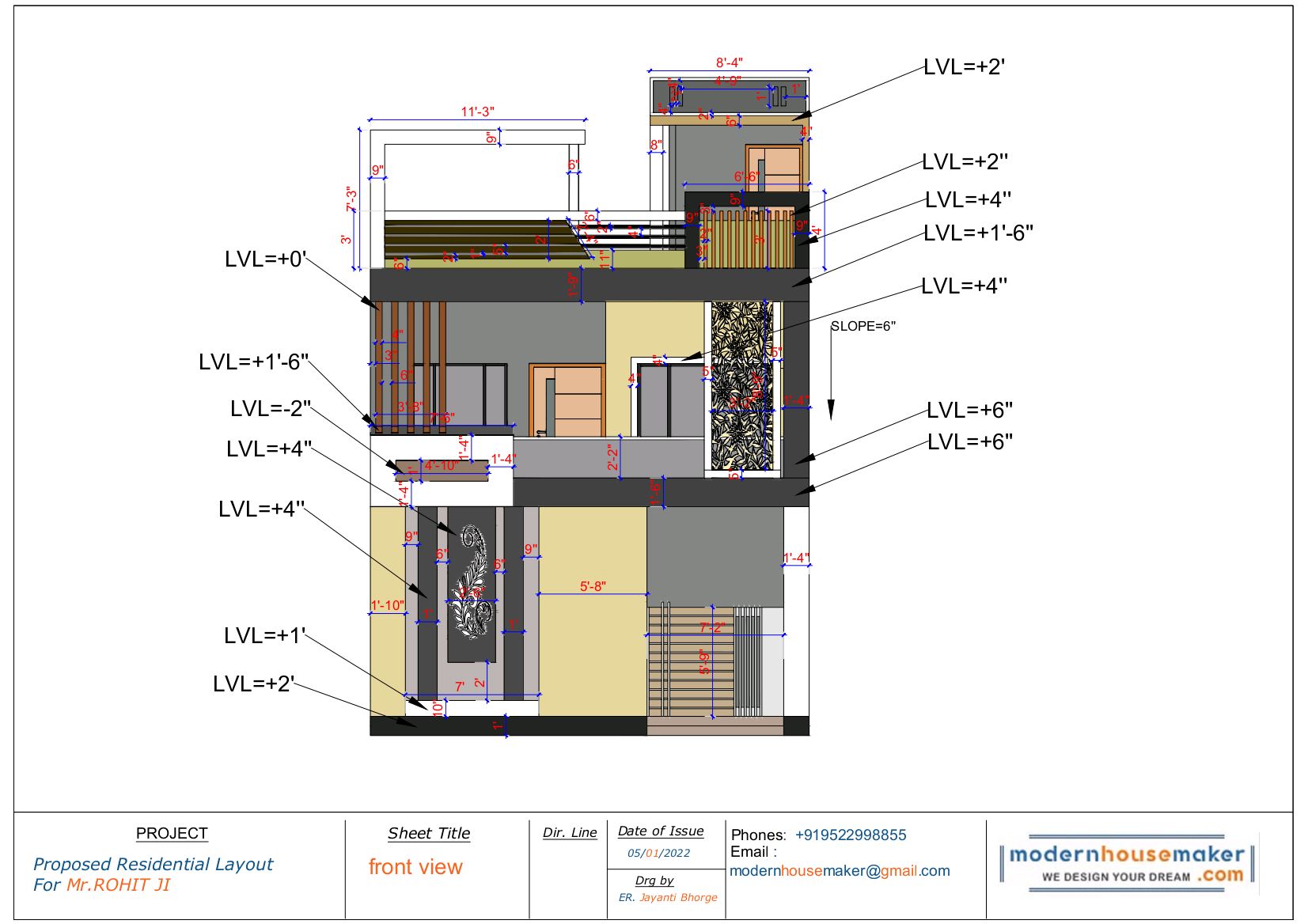 34x20 Elevation Design Indore 34 20 House Plan India 34x20 Elevation Design Indore 34 20 House Plan India