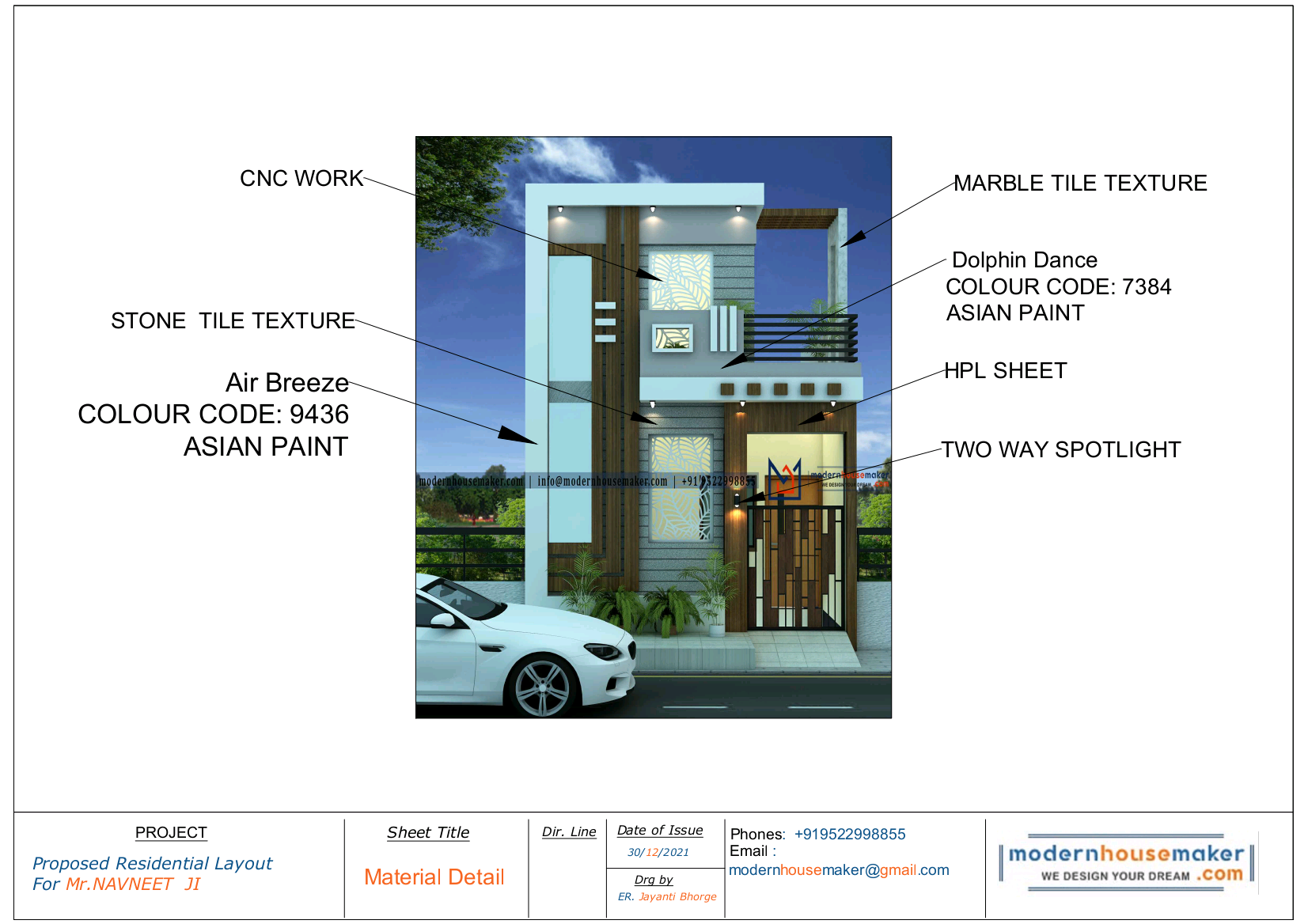 38x20 Elevation Design Indore 38 20 House Plan India 38x20 Elevation Design Indore 38 20 House Plan India