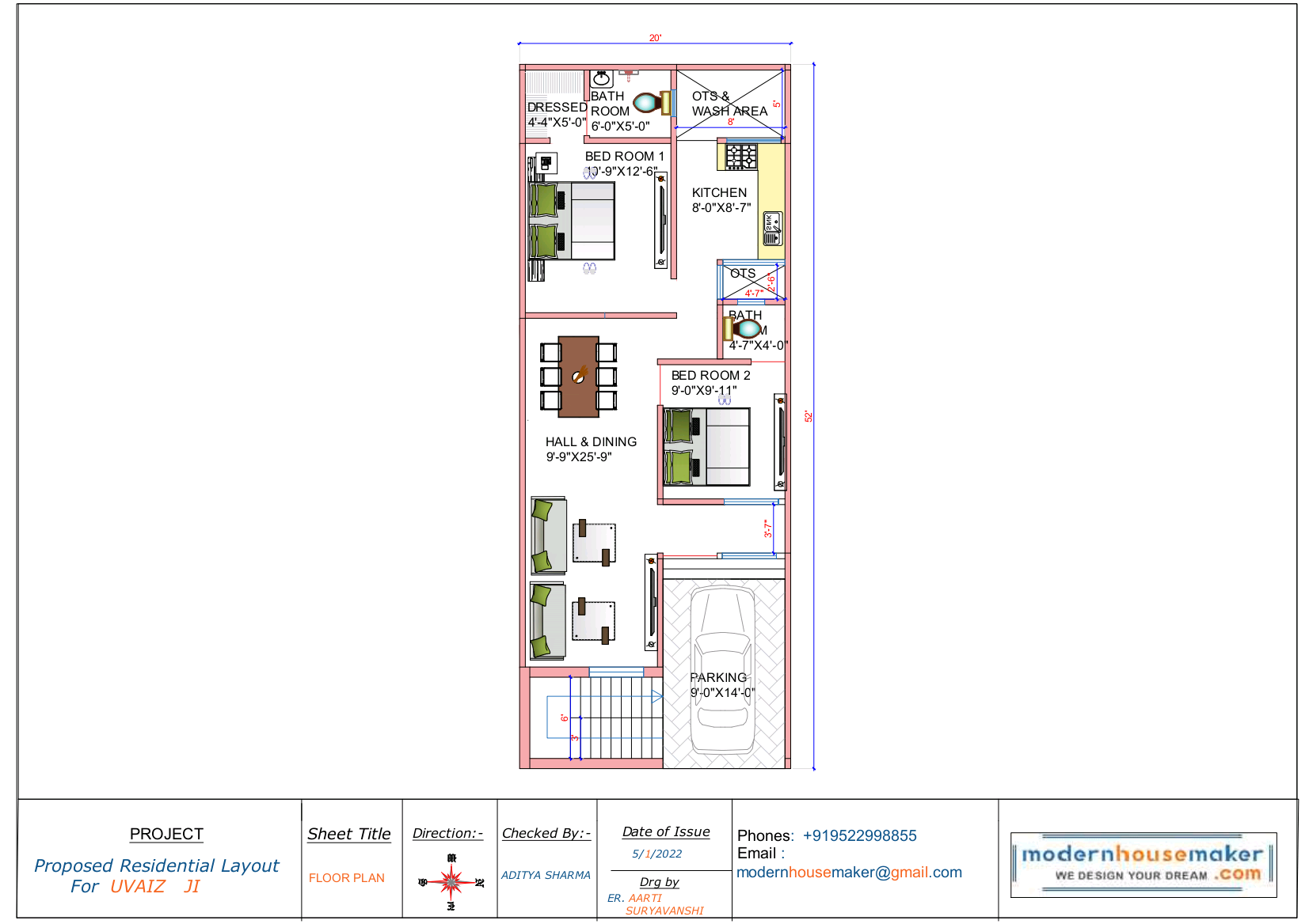 34x26 Elevation Design Indore 34 26 House Plan India 34x26 Elevation Design Indore 34 26 House Plan India
