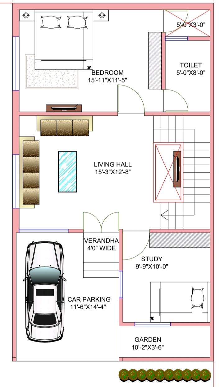 23x43 Elevation Design Indore 23 43 House Plan India 23x43 Elevation Design Indore 23 43 House Plan India